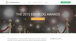 Desktop Screenshot of edublogawards.com